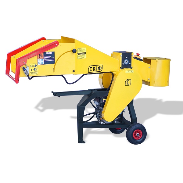 Подрібнювач гілок щепоріз бензиновий Скіф WS-6500 Loncin