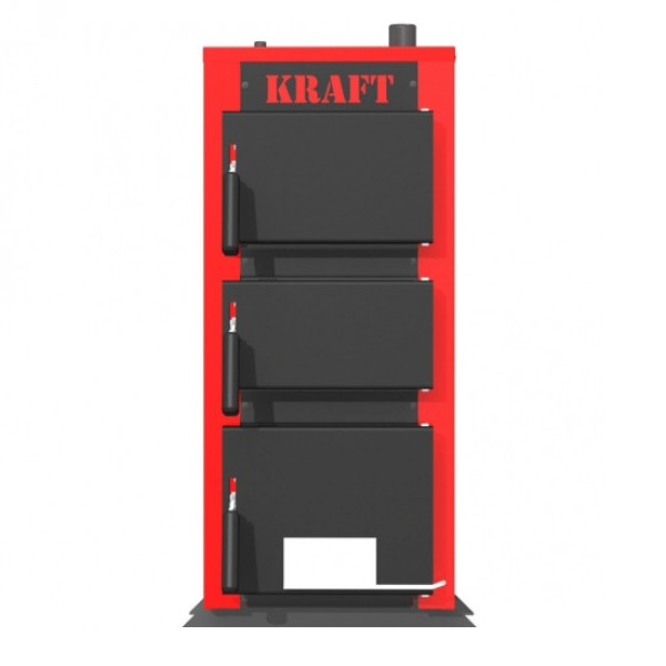 Котел твердопаливний на дровах та вугіллі Kraft K 12 кВт